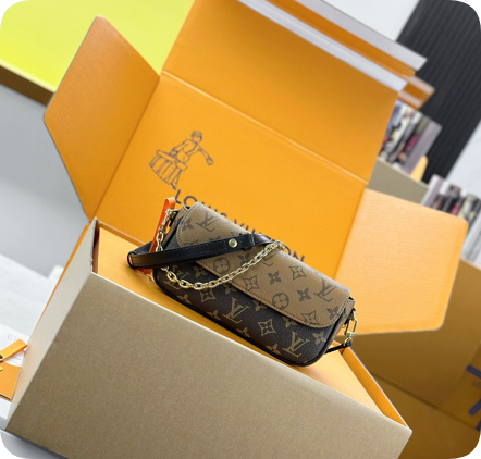 【高仿女包推薦】LV WALLET ON CHAIN IVY 手袋