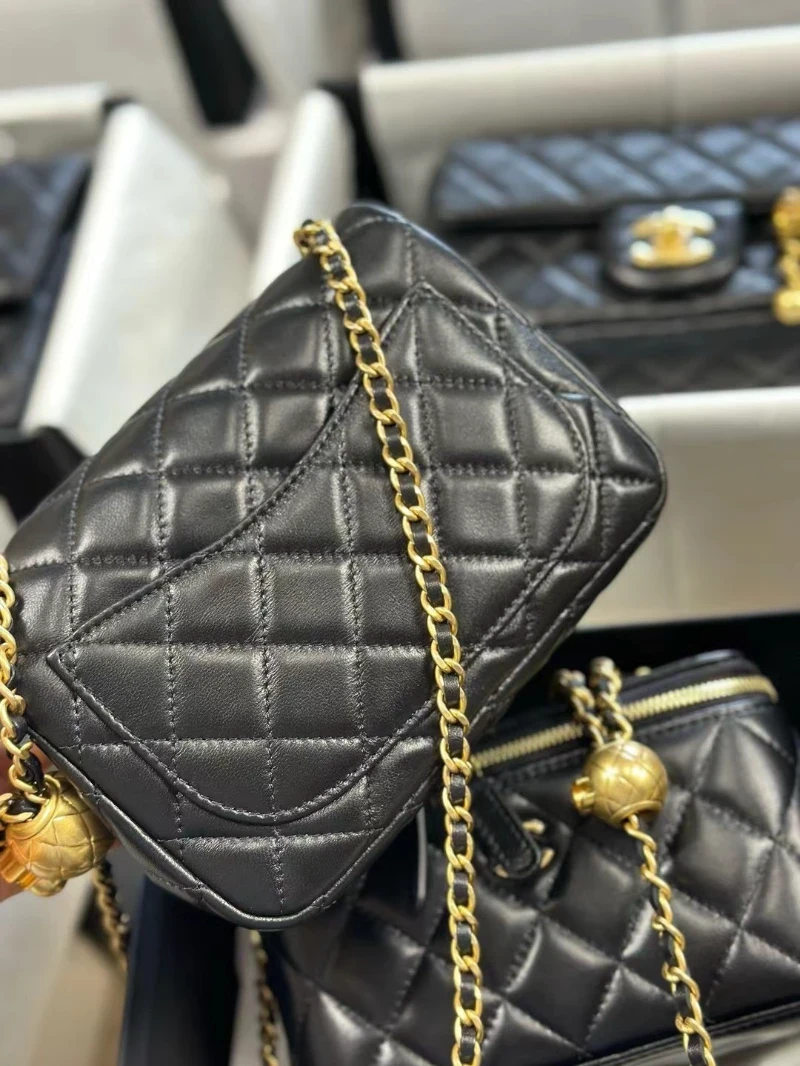 chanel高仿 方胖子 小金球 (3)