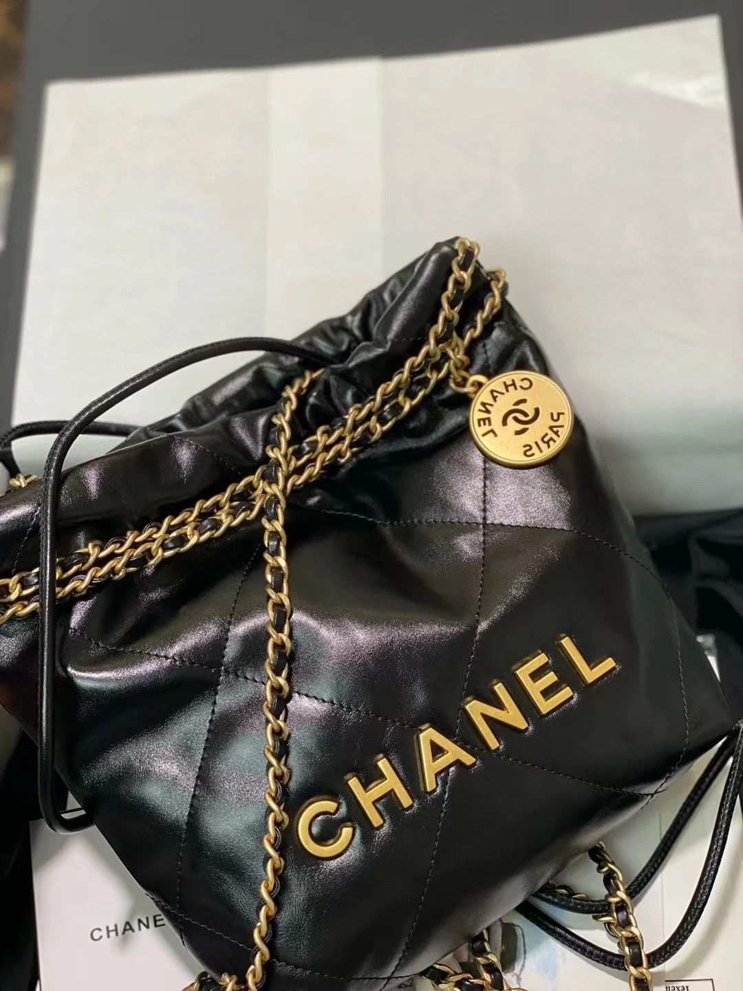 chanel高仿 22bag (5)