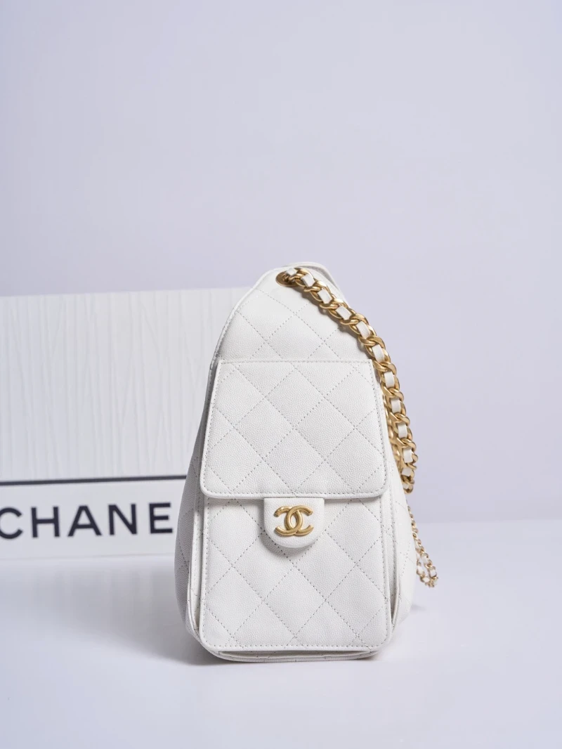chanel 高仿 25 bag 嬉皮 hobo 小號 (4)
