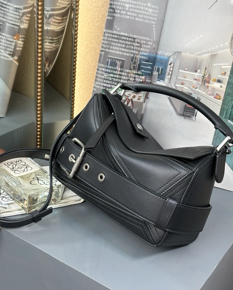 lowe高仿 女包 黑色 (1)