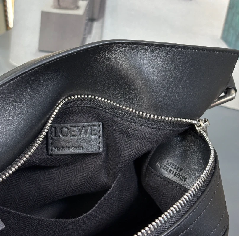 lowe高仿 女包 黑色 (4)