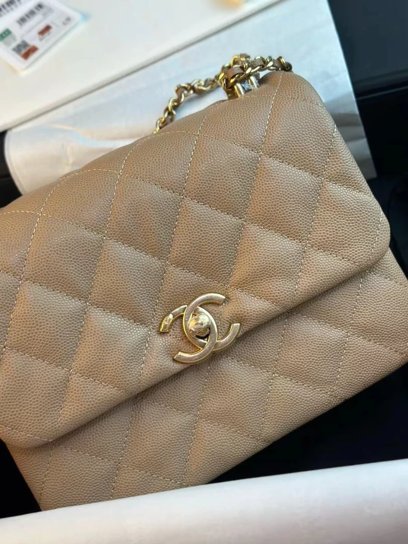 chanel高仿 woc 棕色 (2)