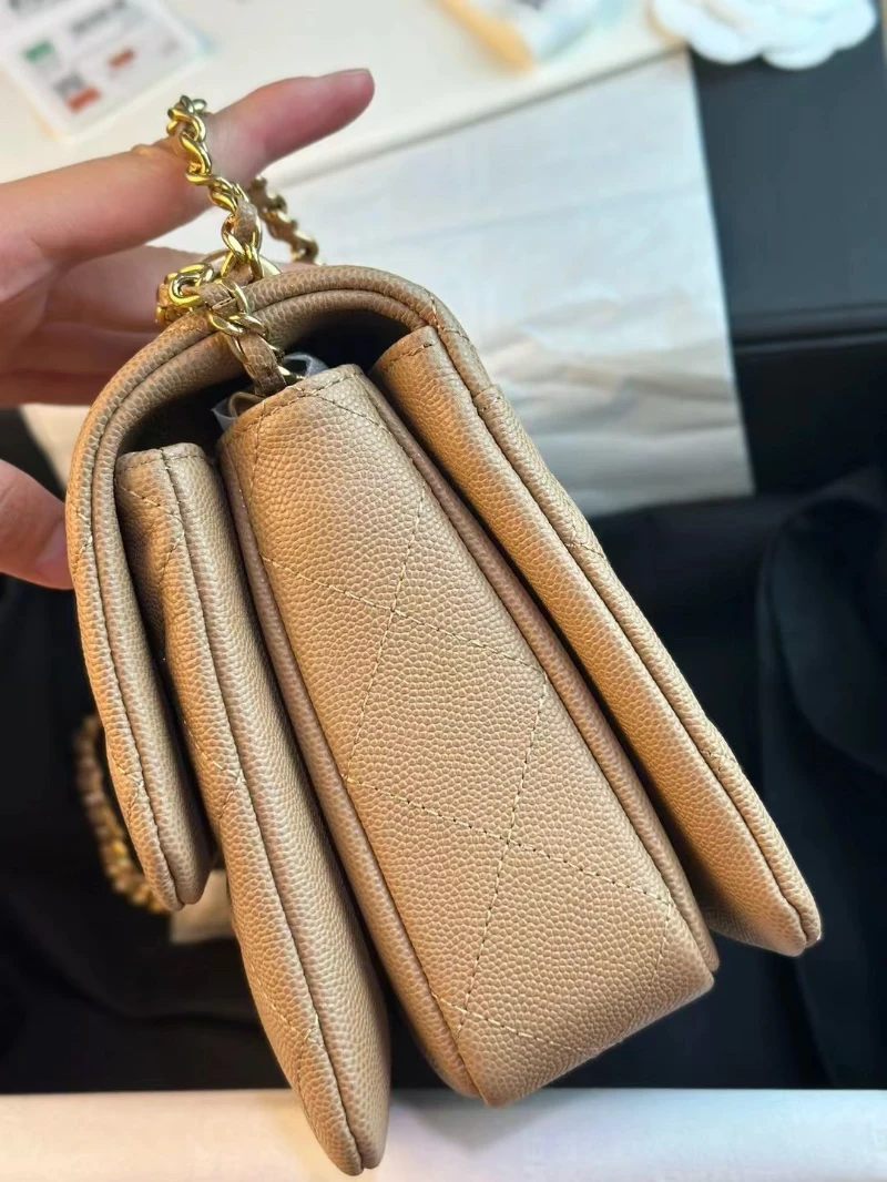 chanel高仿 woc 棕色 (6)