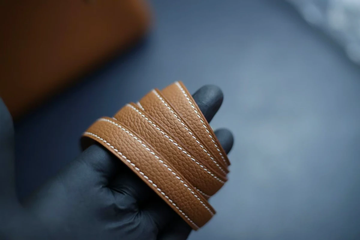 hermes高仿 kelly 28 金棕 (7)