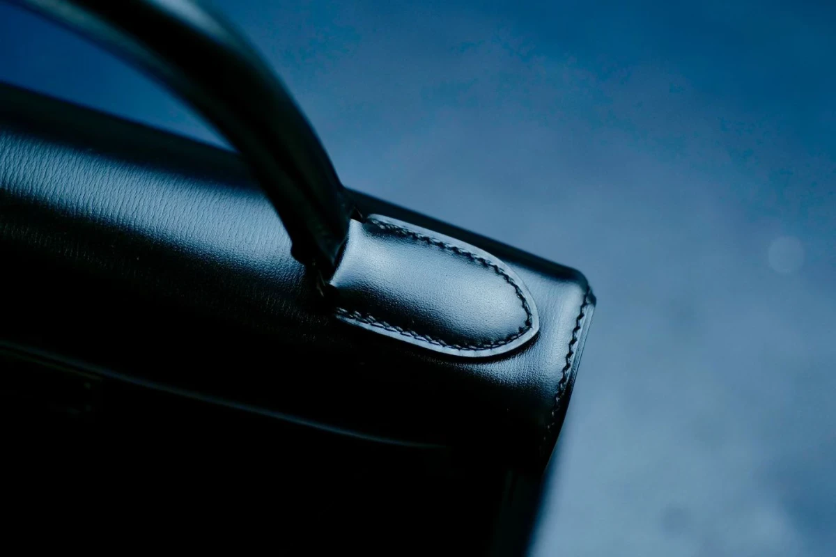 hermes kelly 黑色 box皮 (3)