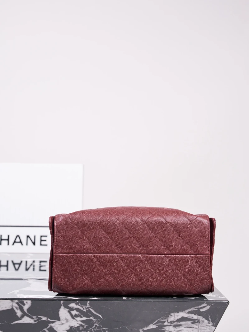 高仿25bag 棗紅色 (5)