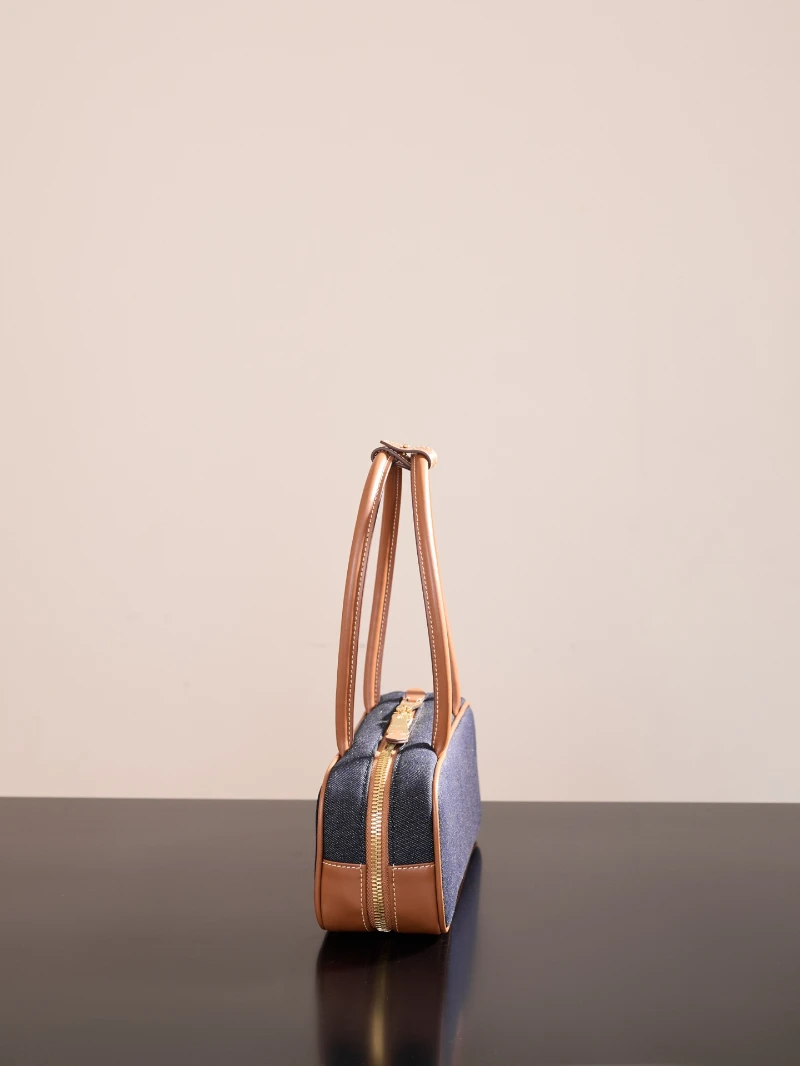 高仿miumiu公文包 單寧小號 (3)