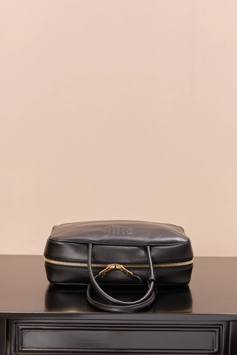 高仿miumiu 黑色 大號 (7)