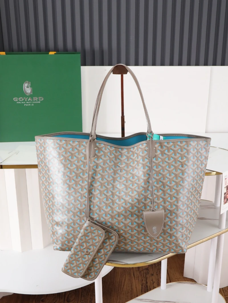 高仿goyar saint louis 咖綠色 (2)