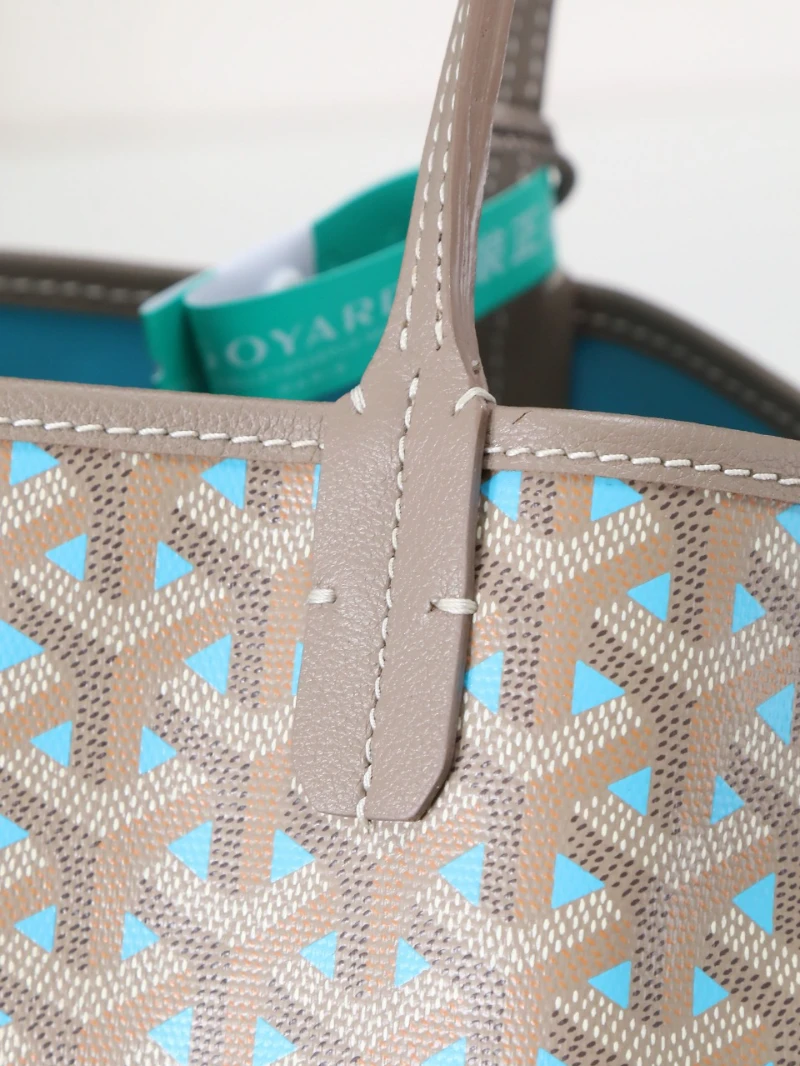 高仿goyar saint louis 咖綠色 (5)