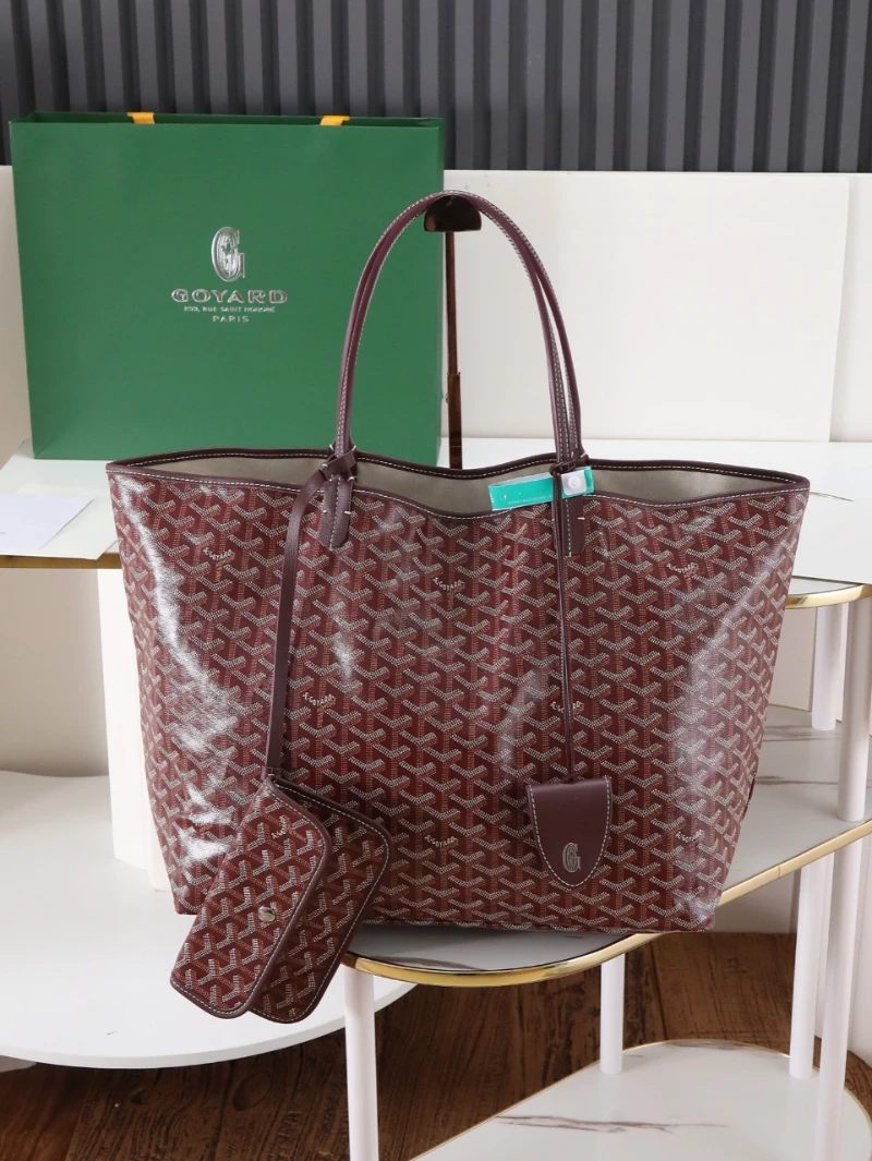 高仿goyar saint louis 棗色 (2)