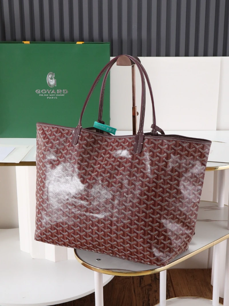 高仿goyar saint louis 棗色 (3)