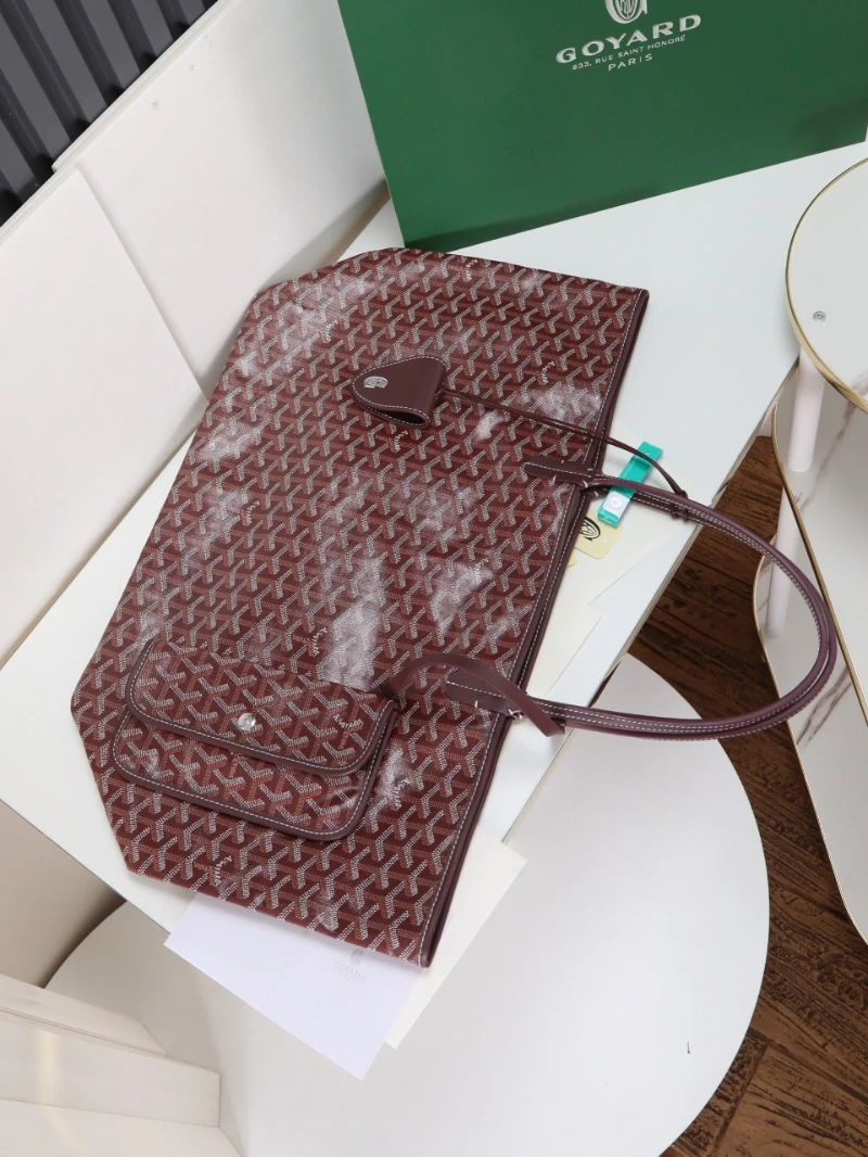 高仿goyar saint louis 棗色 (5)