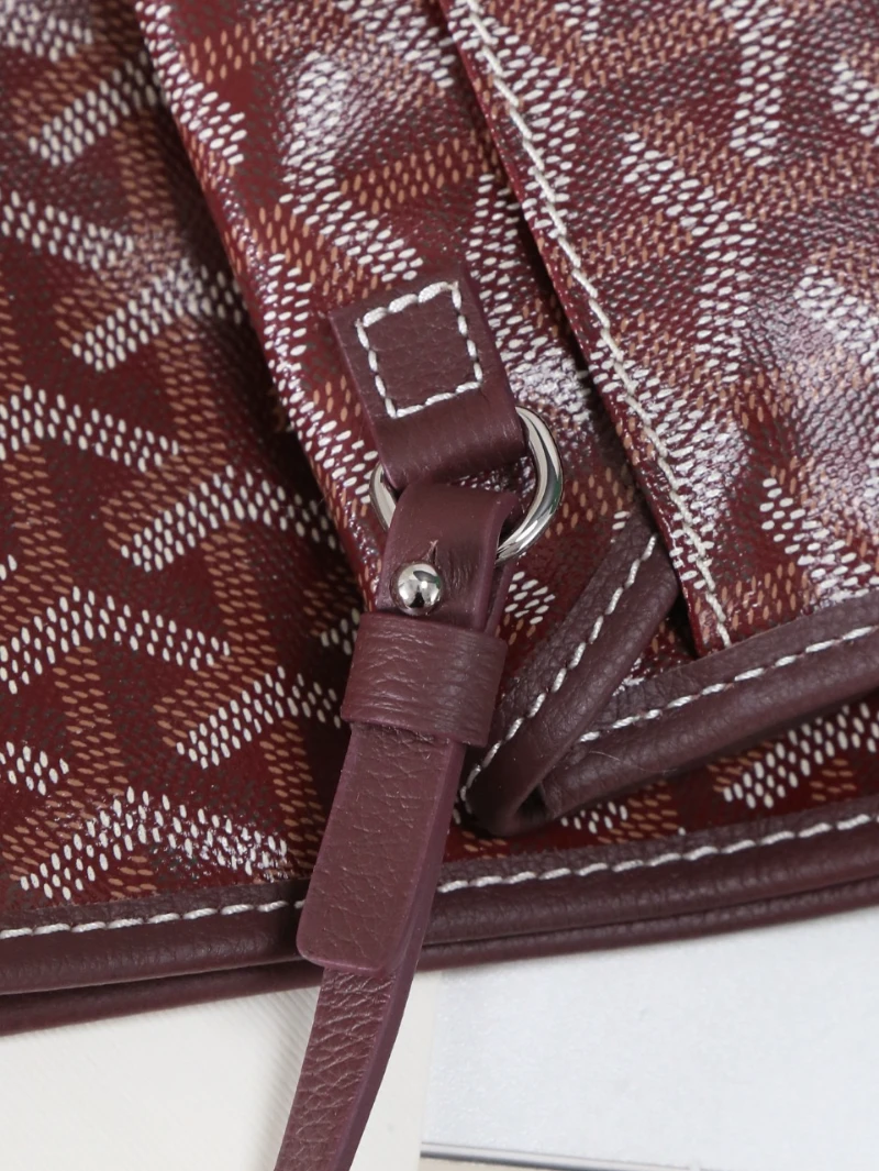 高仿goyar saint louis 棗色 (6)