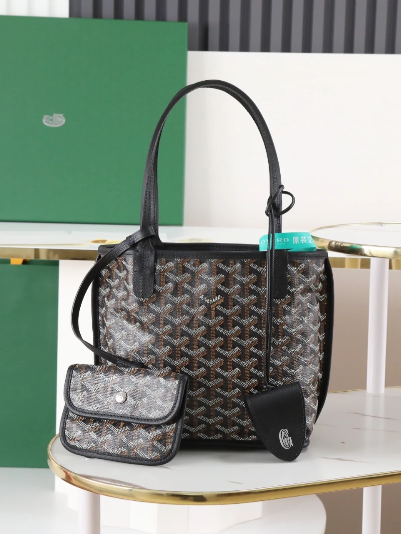 高仿goyard 托特 anjou 棕色 (1)