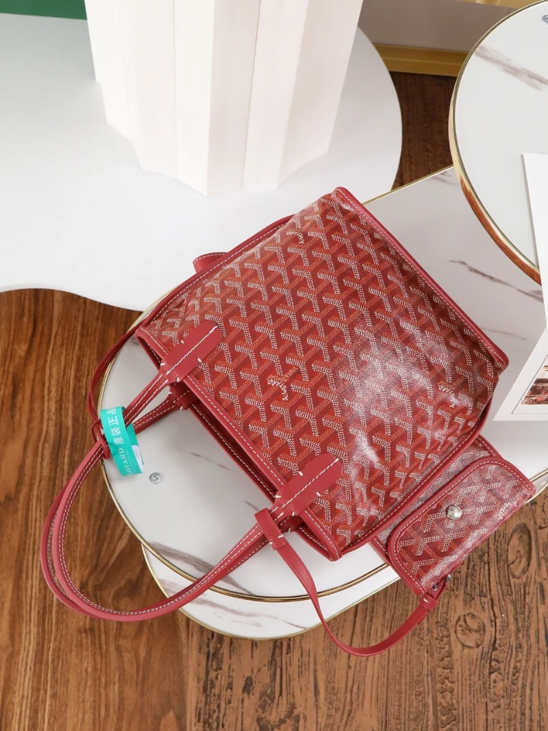 高仿goyard anjou 玫瑰紅 (5)