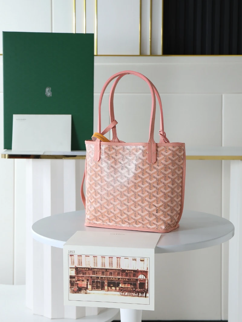 高仿goyard anjou 粉紅 (3)