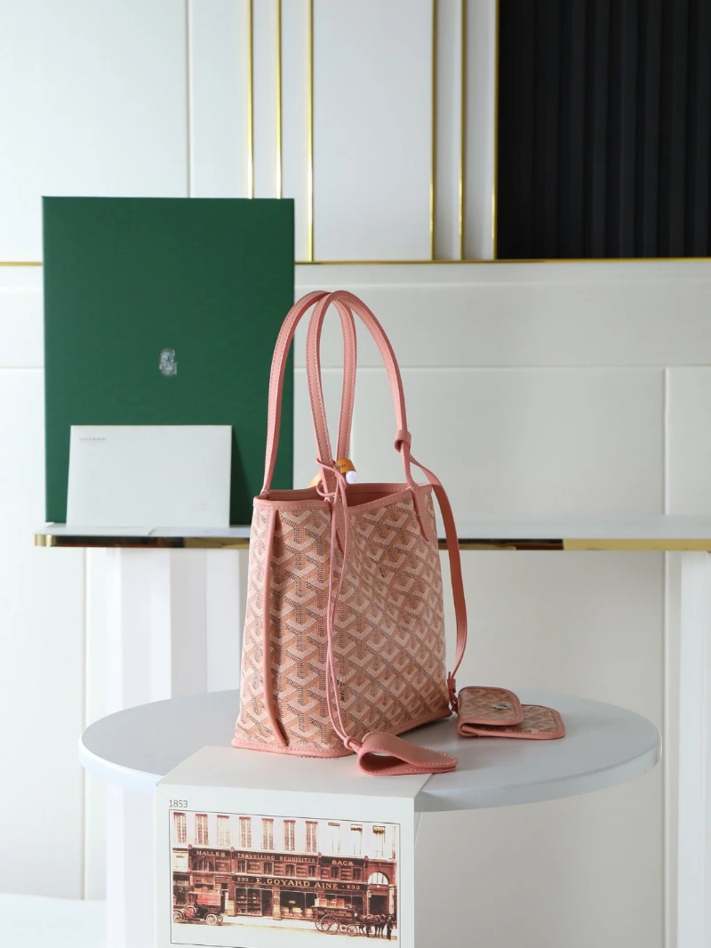 高仿goyard anjou 粉紅 (4)