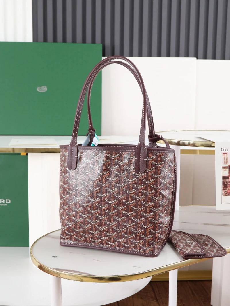 高仿goyard anjou 酒紅 (2)