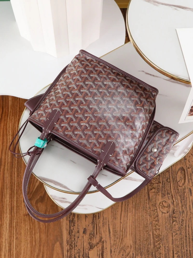 高仿goyard anjou 酒紅 (5)