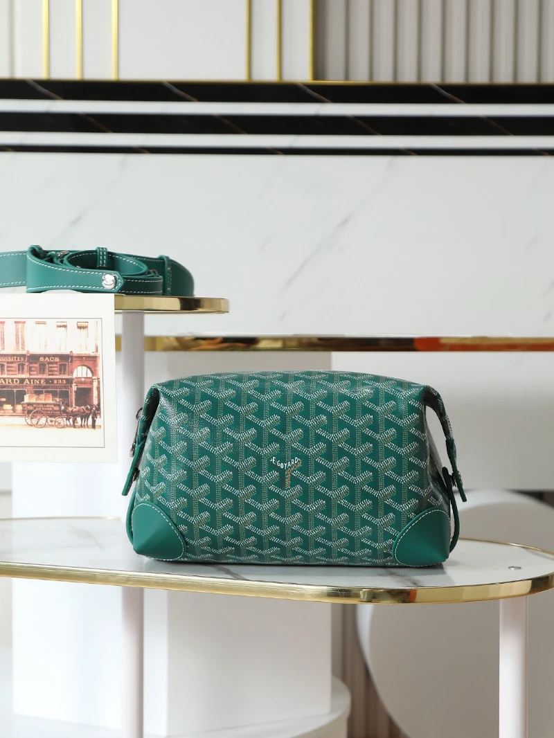 高仿oiletry pouch 綠色 (5)