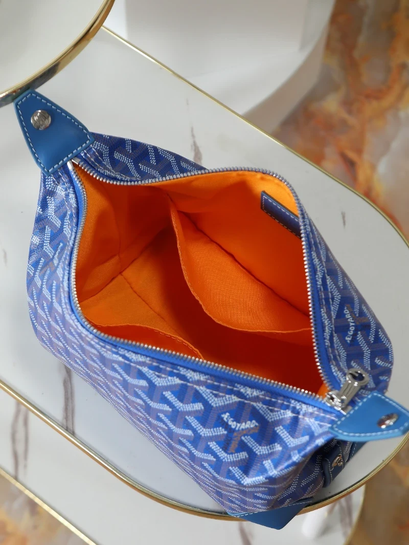 高仿oiletry pouch 藍色 (4)