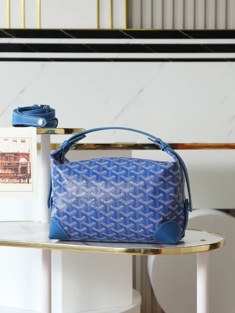 高仿oiletry pouch 藍色 (6)