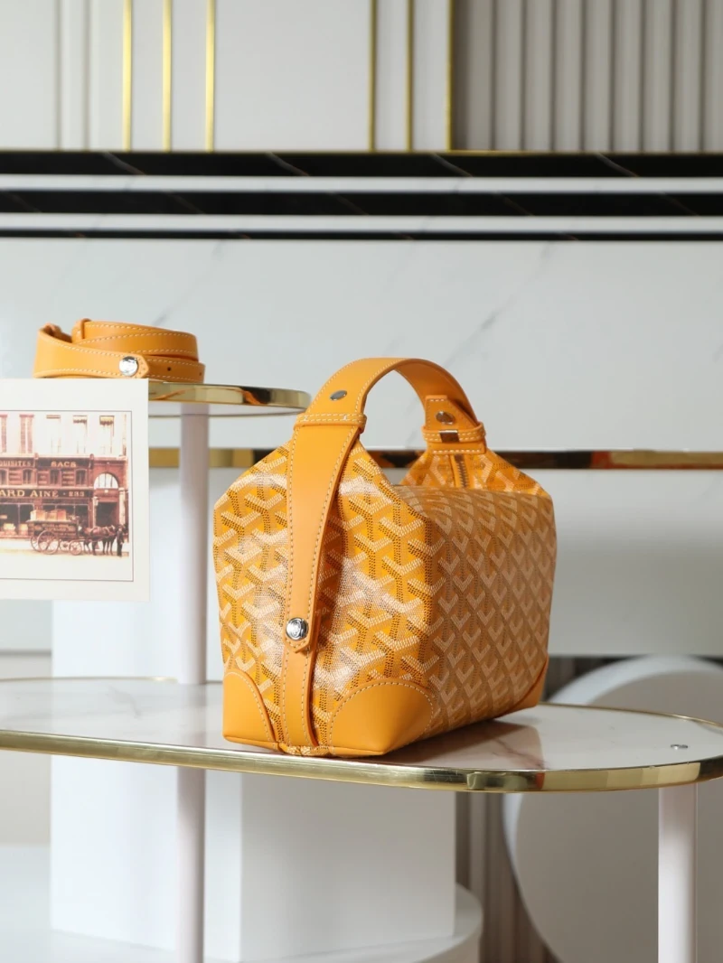 高仿oiletry pouch 黃色 (5)