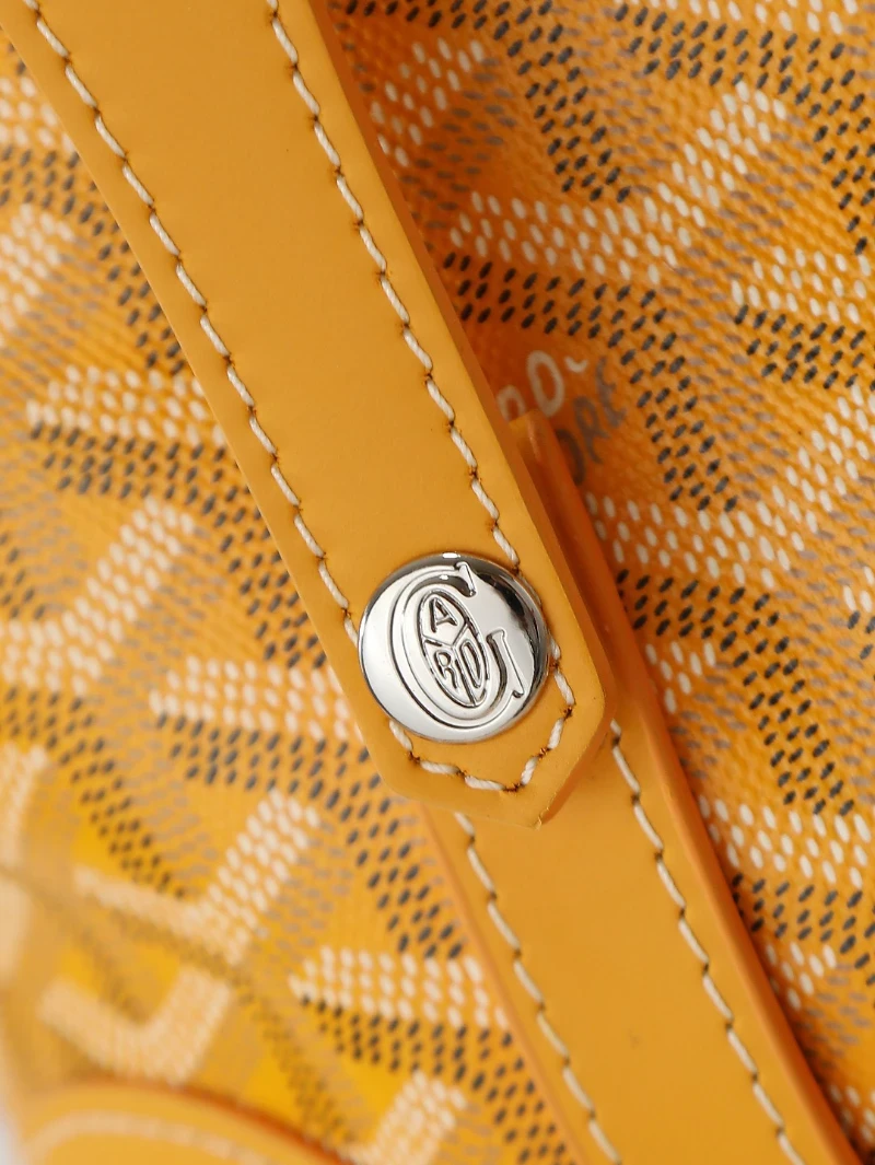 高仿oiletry pouch 黃色 (6)